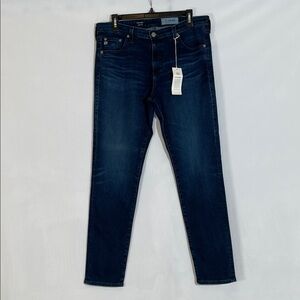 NWT AG The Prima Cigarette Leg Jeans Size 32 Adriano Goldschmied AG-ED